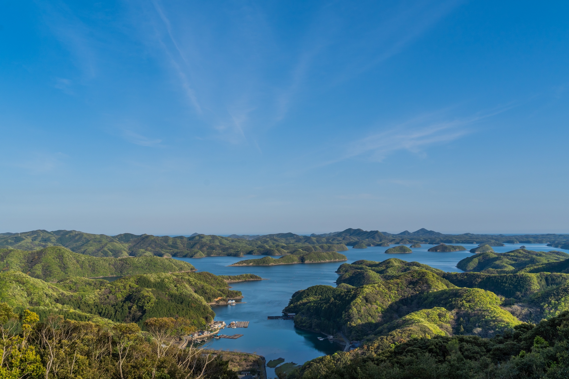 対馬の海岸と自然